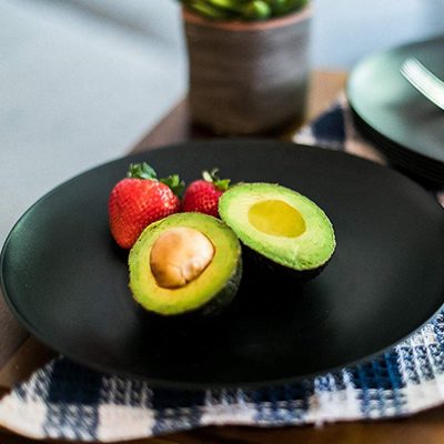 Best selling style black paper plate (3)