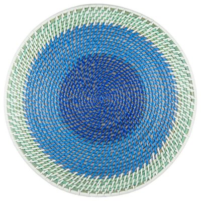 Colorful boutique rattan dinner plate (3)