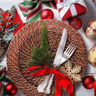 Factory wholesale rattan charger board (5)