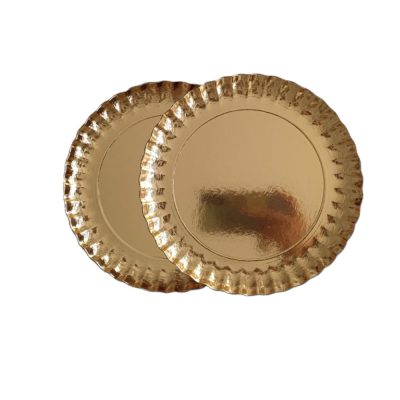 Gold deluxe heavy duty paper plate (4)