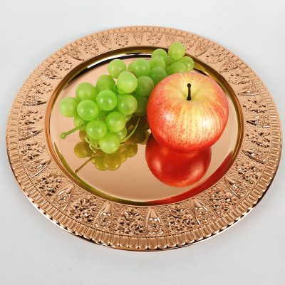 High-quality gold-plated metal plate (6)