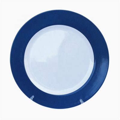 High quality household plastic charger plate (4)