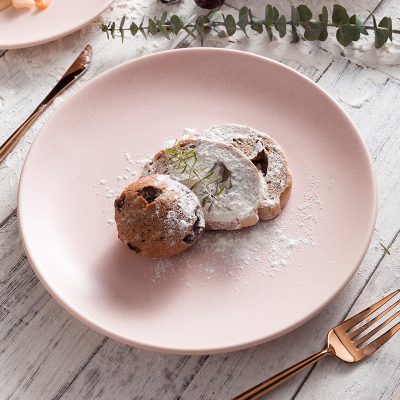 Household waterproof acrylic dinner plate (6)