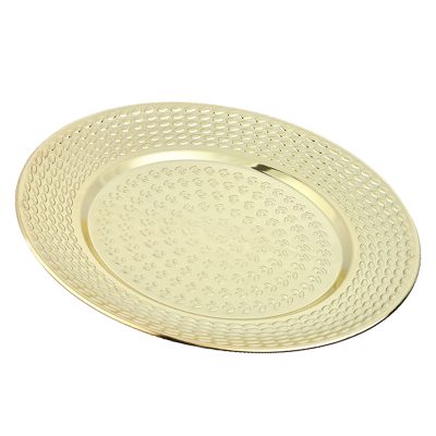Metal round stainless steel plate (6)