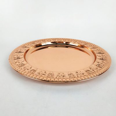 Premium primary color round copper plate (2)