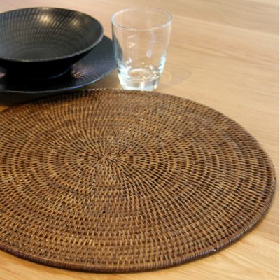 Pure handmade rattan charger board (1)