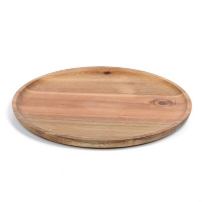 Pure natural handmade wooden plate (2)