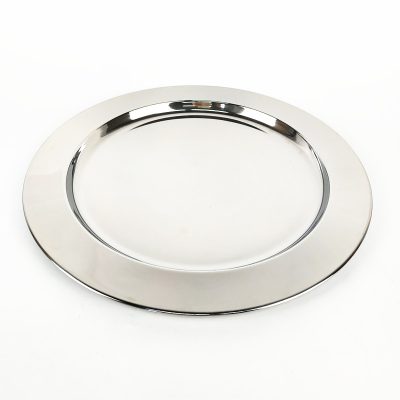 Safe reusable stainless steel plate (1)