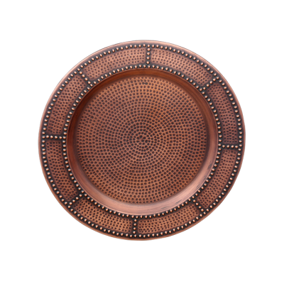 Vintage pattern high quality copper plate (1)