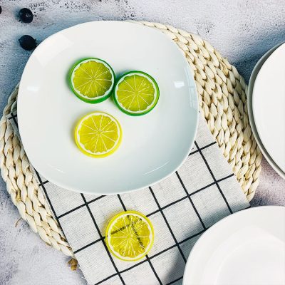 Factory wholesale ceramic charging plate (4)