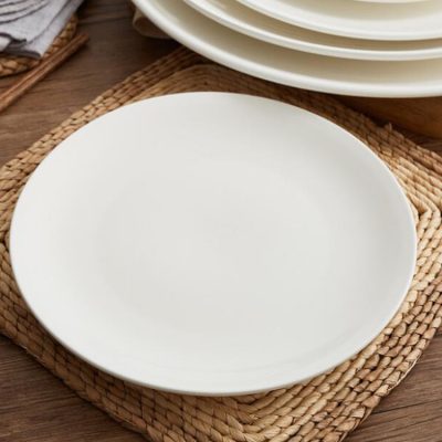 Hot sale white ceramic dinner plate (2)