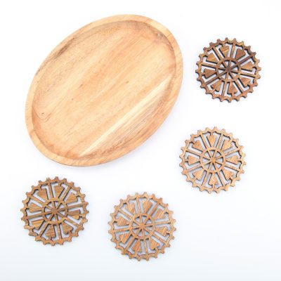 Original ecological bamboo charger plate (3)