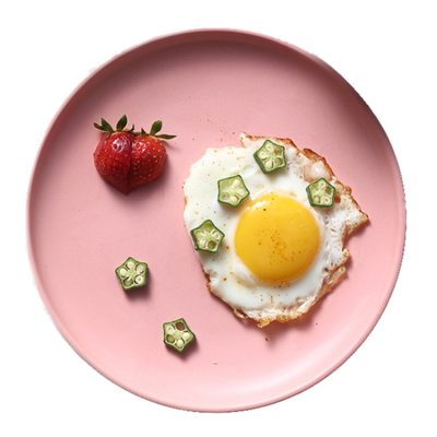 Solid color ceramic charger plate (2)